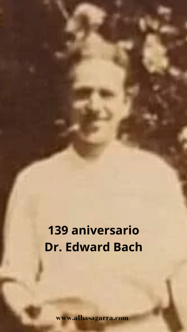 139 aniversario natalicio dr edward bach creador terapia floral