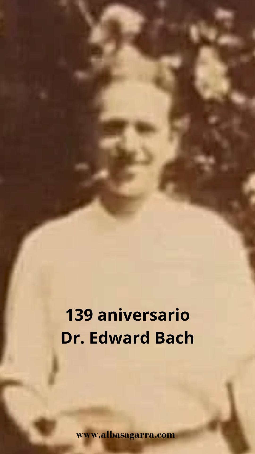 139 aniversario natalicio dr edward bach creador terapia floral