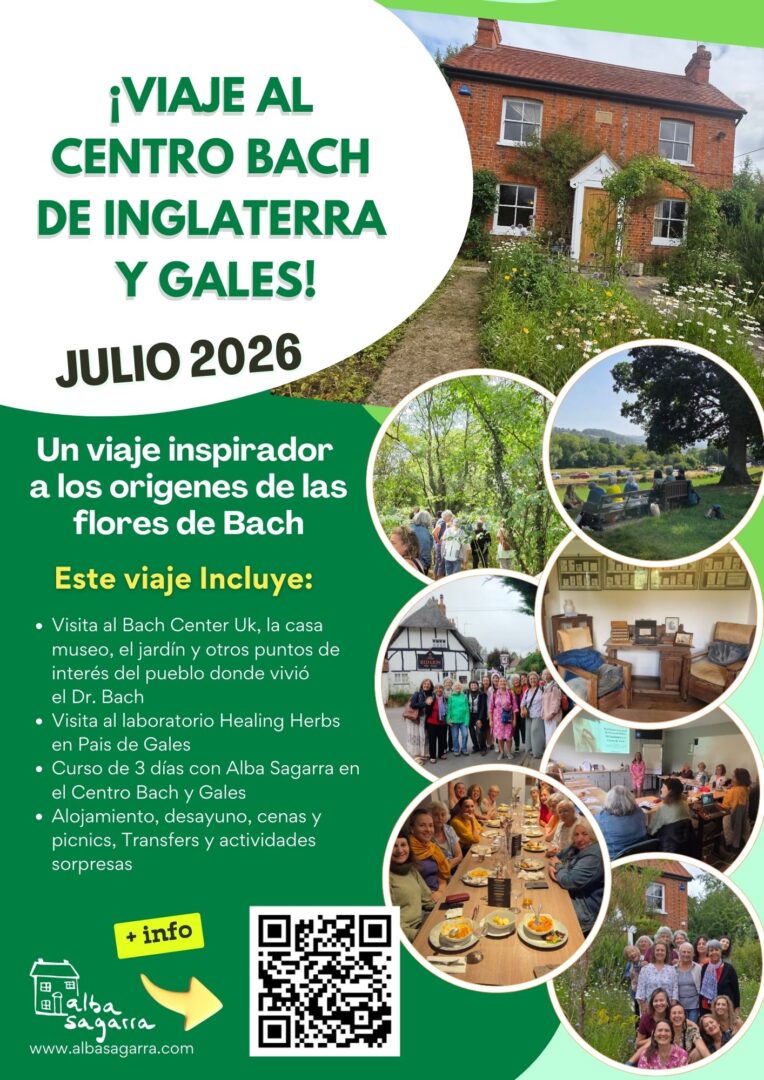 viaje al centro bach inglaterra y gales healing herbs